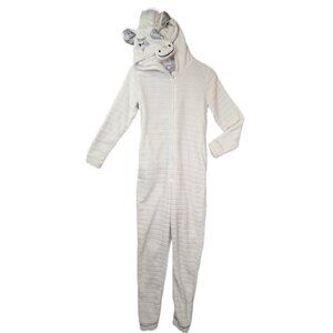 Secret Treasures White Unicorn Onesie Pajama